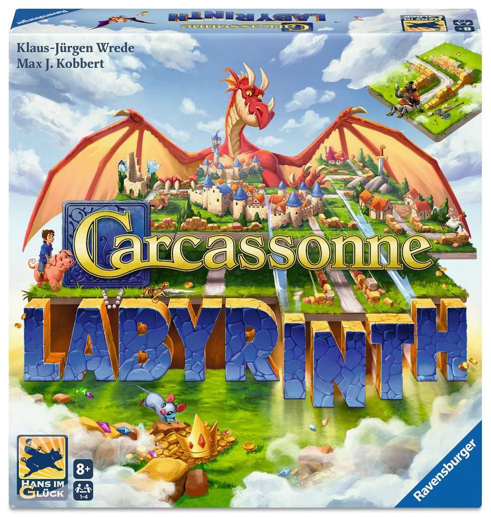Carcassonne Labyrinth - Jeux de société à partir de 8 ans