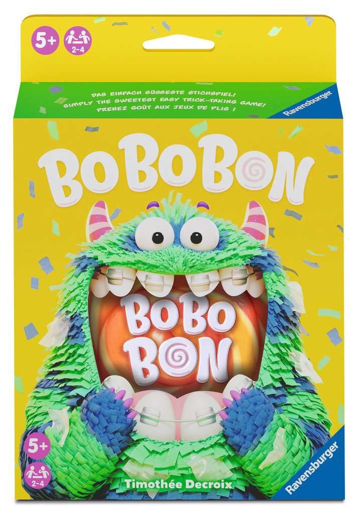 Ravensburger - BoBoBon - Jeu de plis dès 5 ans - De 2 à 4 joueurs - Mixte - 25054 - Version Internationale