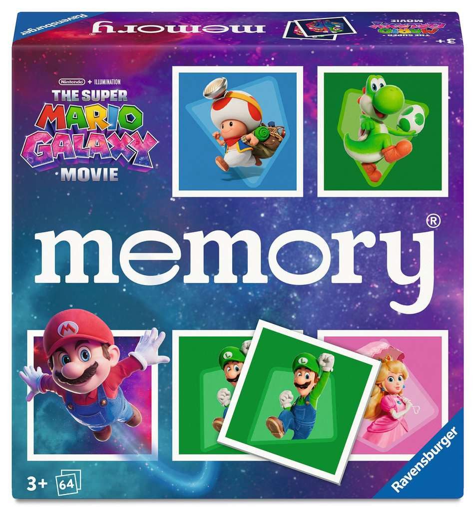 Memory® Super Mario - Jeux de société à partir de 3 ans