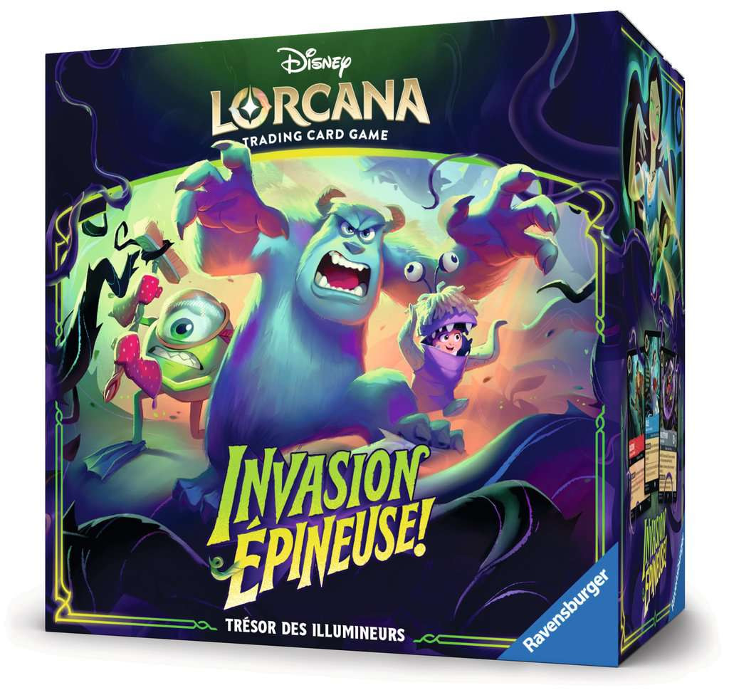 Ravensburger Disney Lorcana TCG - Invasion Épineuse ! Trove-Pack - Trésor des Illumineurs - Dès 8 ans