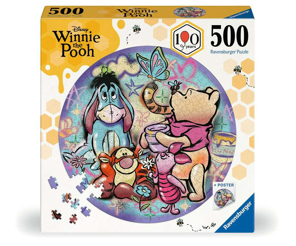 Puzzles Adultes 500 pièces - Disney Winnie l'ourson - Photo parfaite